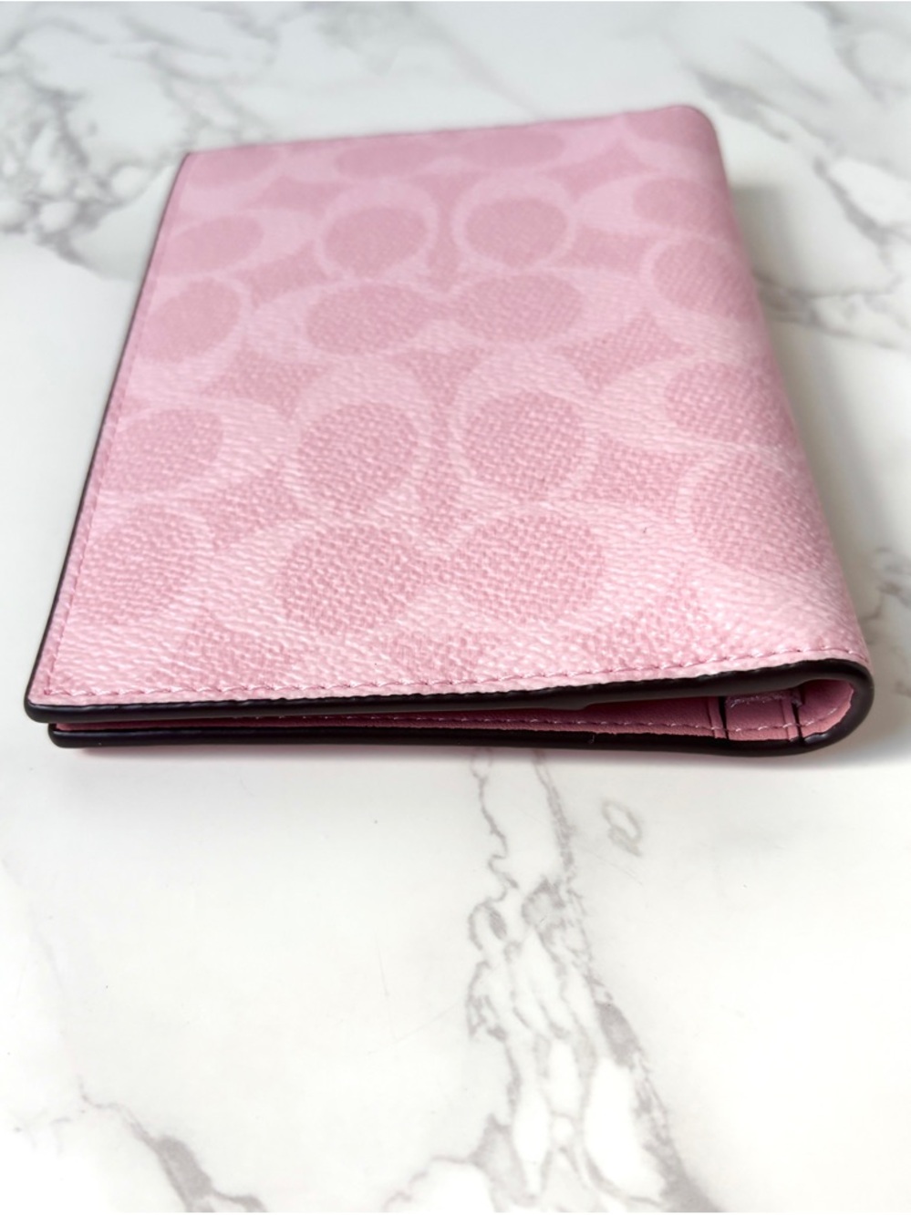 New Coach Powder Pink Passport Card Holder Wallet Limited Edition 2026 Release - Picture 5 of 10